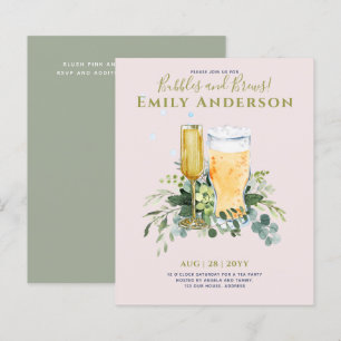 Humour Bubbles n Brews Beer Champers Bridal Shower