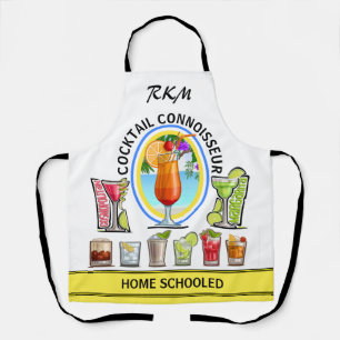 Humour Cocktail Connoisseur All-Over Print Apron