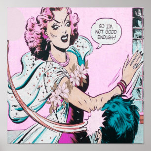 Humour Comic Book Cover  Poster