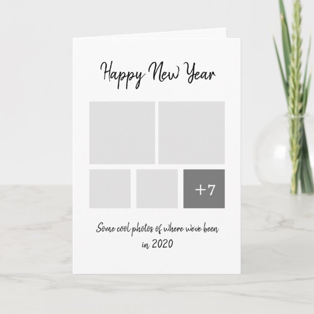 Humour Corona Virus 2020 A Year In Review Card (Front)