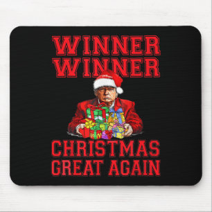 Humour Funny Trump Winner Winner Christmas Great A Mouse Mat