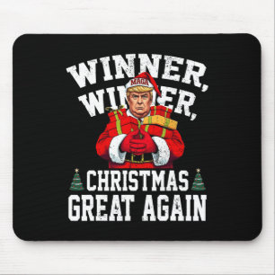 Humour Funny Trump Winner Winner Christmas Great A Mouse Mat