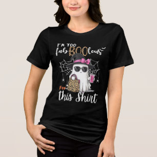 Humour Halloween Boo Women Tri-Blend Shirt