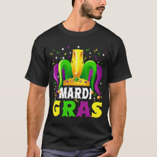 Humour Mardi Gras  Mardi Gras Mask Beads T-Shirt