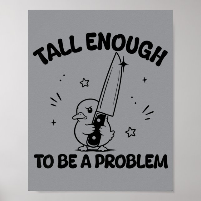 Humour Meme Funny Poster (Front)