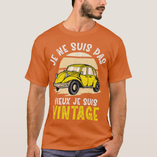 Humour Papy Papi Gift Dad Humour Je ne suis pas ol T-Shirt