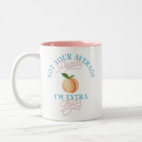 Humour Sassy Peach Body Positivity Vintage