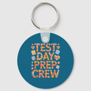 Humour test day prep crew everything is fine key ring