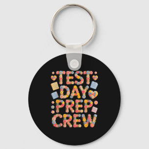 Humour test day prep crew everything is fine key ring