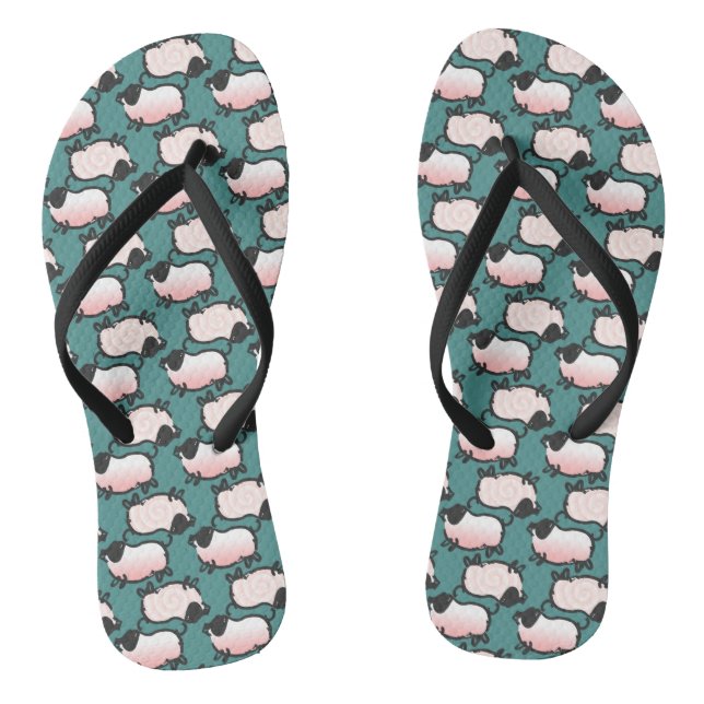 Humourous 1 Pig Year 2019 Choose Colour Women FF Flip Flops (Footbed)