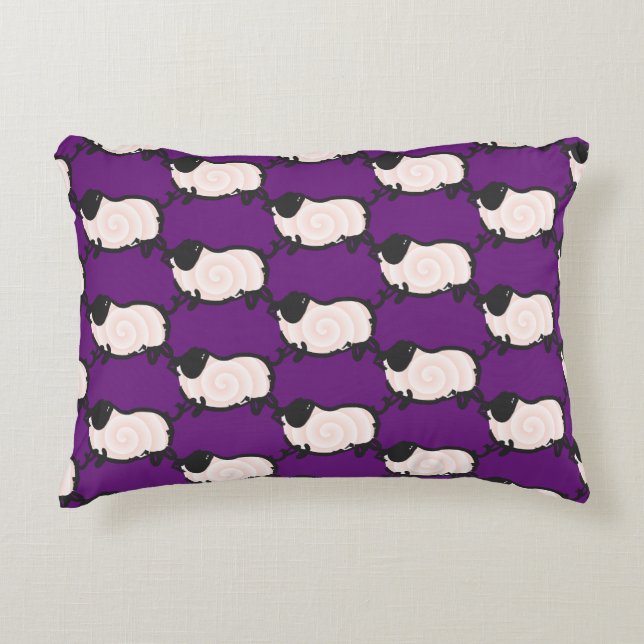 Humourous 2 Pig Year Birthday Choose Colour Accent Decorative Cushion (Front)