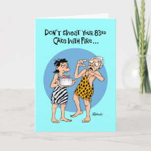 Humourous 83rd Birthday Card