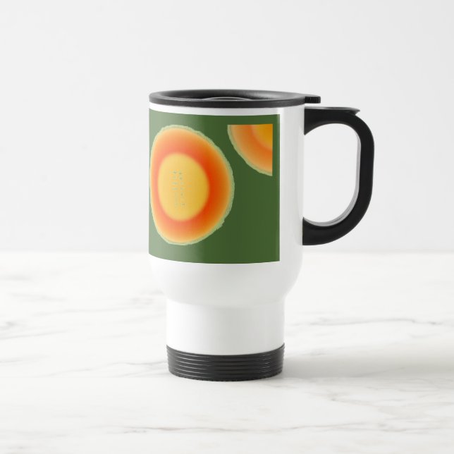 Humourous Baby Boomer Mug Melon - melon yellow (Right)