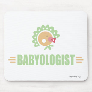 Humourous Baby Mouse Mat