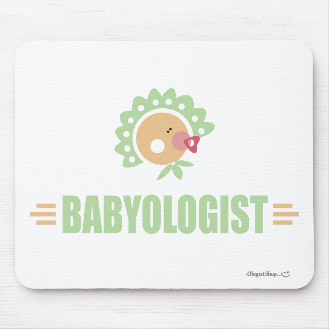 Humourous Baby Mouse Mat (Front)