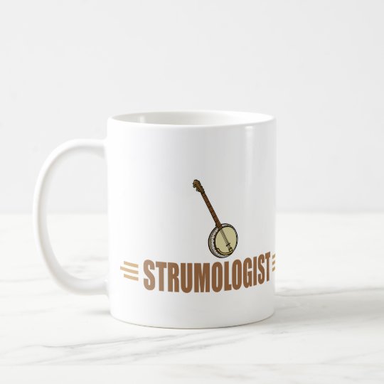 Humourous Banjo Player Coffee Mug