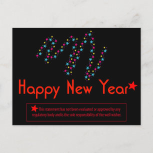 Humourous Big Brother New Year Postcard