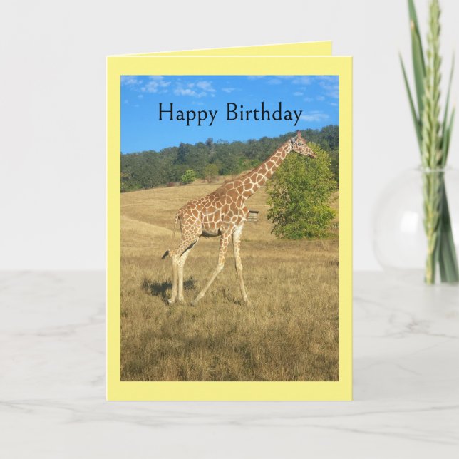 Humourous Birthday Card (Front)