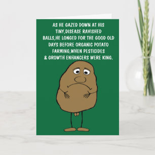 Humourous birthday card