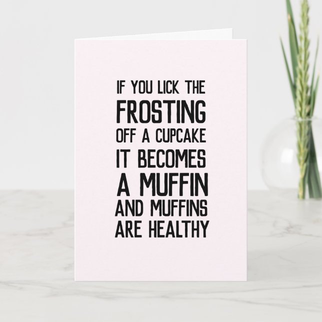 Humourous Birthday Card (Front)