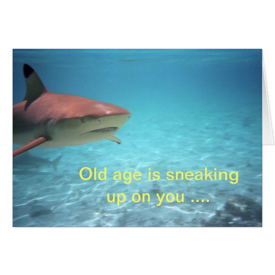 Humourous birthday card