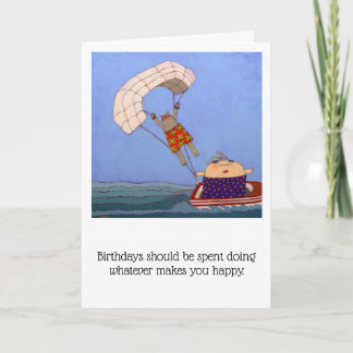Humourous Birthday Card Fun