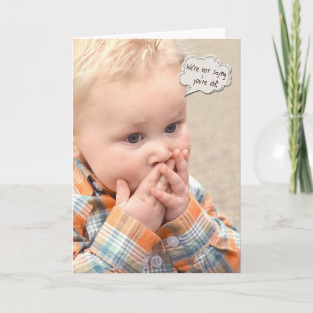 Humourous Birthday from Couple Card (Front)