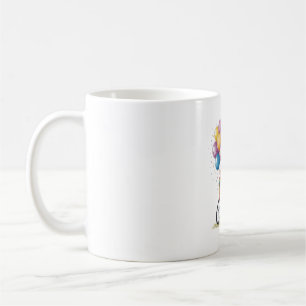 Humourous Birthday Gift for Grandma Riding Bike Coffee Mug