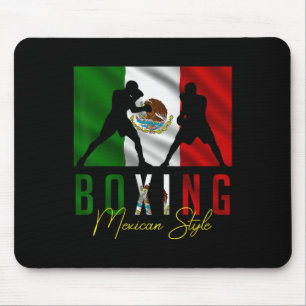 Humourous Boxing Mexican Sparring Kickboxing Kickb Mouse Mat