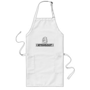 Humourous Boykin Spaniel Long Apron