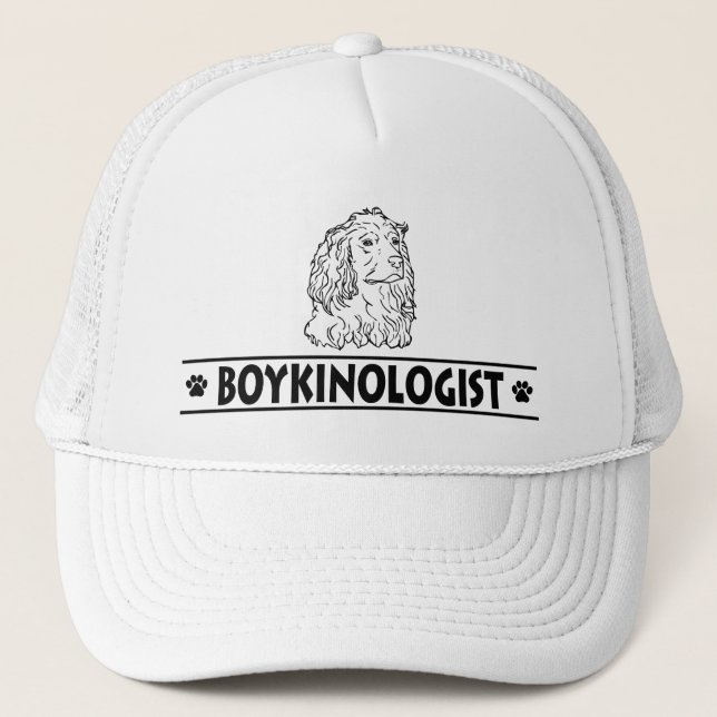 Humourous Boykin Spaniel Trucker Hat (Front)