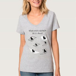 Humourous Bull-Dog Pet T-Shirt