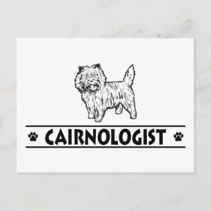 Humourous Cairn Terrior Postcard