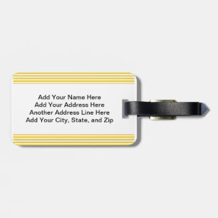 Humourous Car Sickness Luggage Tag
