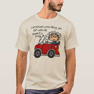 Humourous Car Sickness T-Shirt
