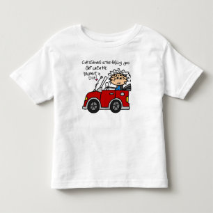 Humourous Car Sickness Toddler T-Shirt