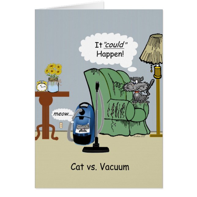 Humourous Cat Thoughts (Front)