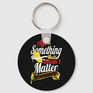 Humourous Cheese Funny Motivational Birthday Quote Key Ring