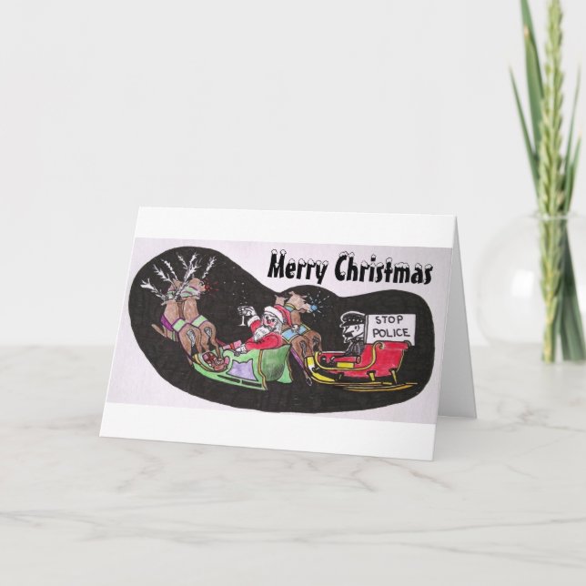 Humourous Christmas Card (Front)