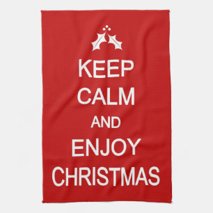 Humourous Christmas Kitchen Towel