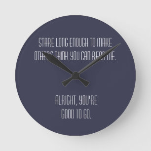 Humourous Clock