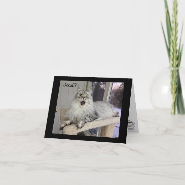 Humourous Coffee Notecards (Front)