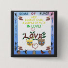 Humourous Collectable Button