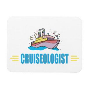Humourous Cruise Ship Magnet