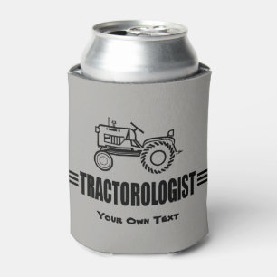 Humourous Customise It Tractor Can Cooler