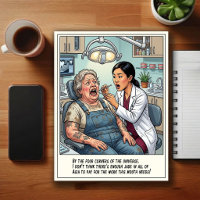Humourous Dentist Office Cartoon