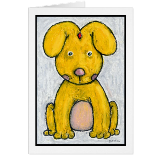 Humourous Dog Illustration, Denis Gaston Art (Front)