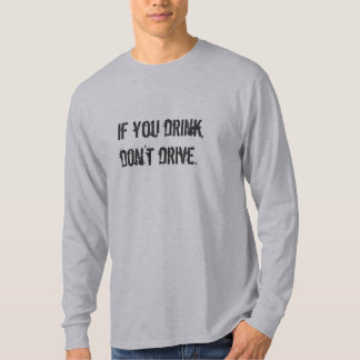 humourous drinking/golf men's long sleeve shirt