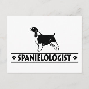 Humourous English Cocker Spaniel Postcard