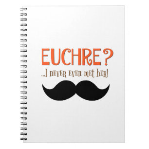 Humourous Euchre Score Book Notebook